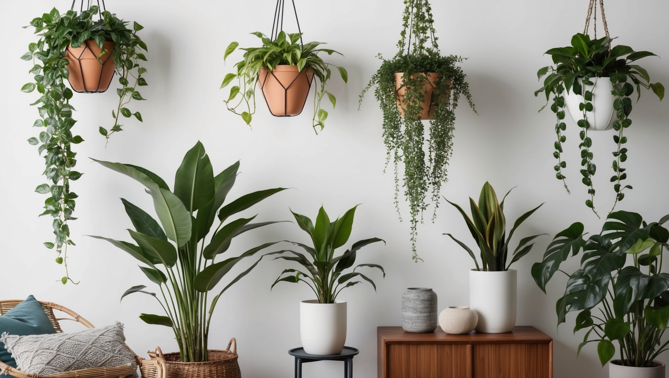 Elevate Your Home with Unique Hanging Plant Displays