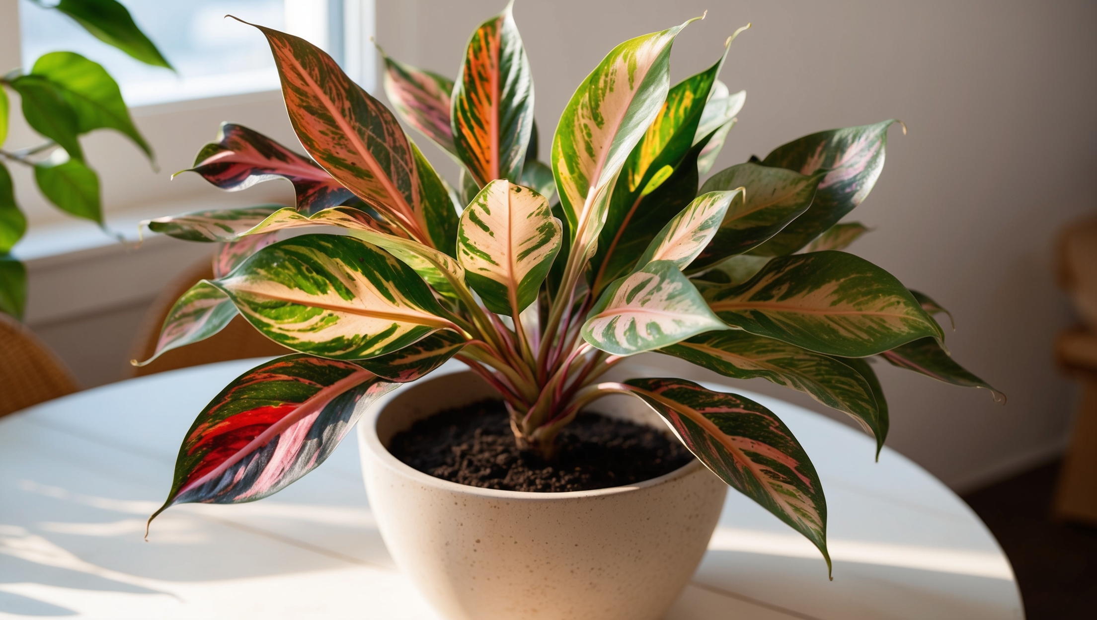 Peacock Plant Flair in an Indoor Oasis