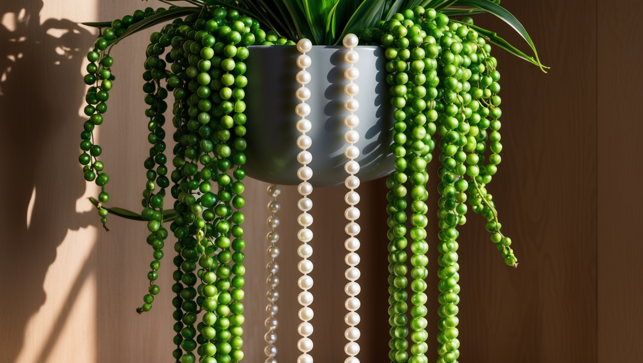 string of pearls hanging plant