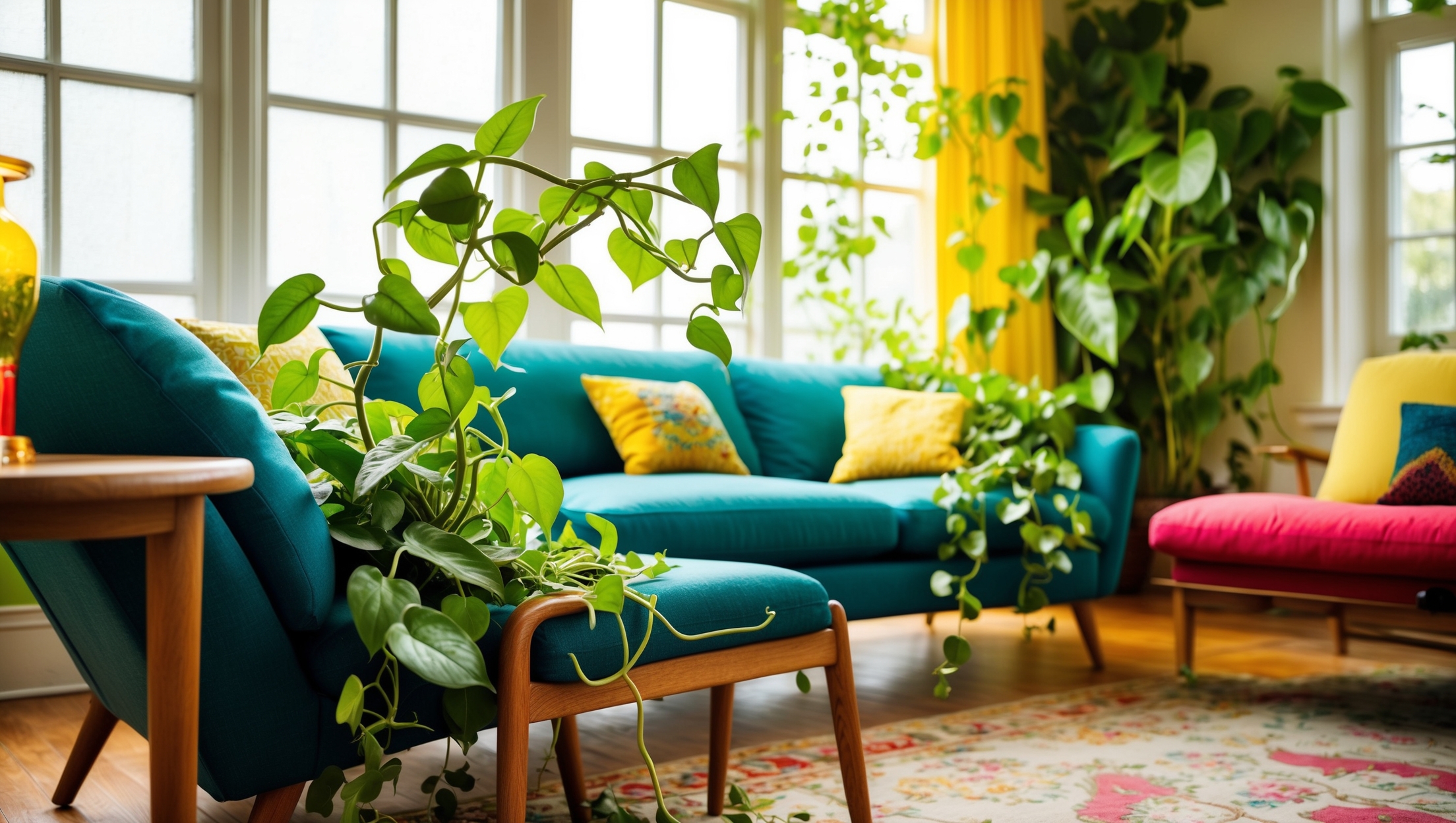Pothos behaving mischievously